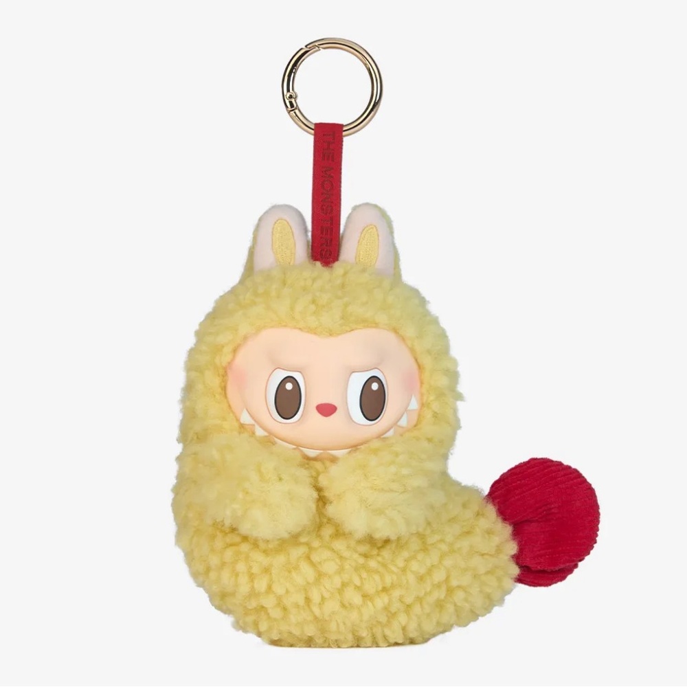 POPMART the monsters wacky mart shrimp tempura labubu ear phone case